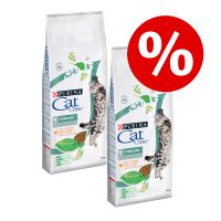 2 x 15 kg Cat Chow kissan kuivaruoka 20 % alennuksella! - Adult Salmon & Tuna (2 x 15 kg)