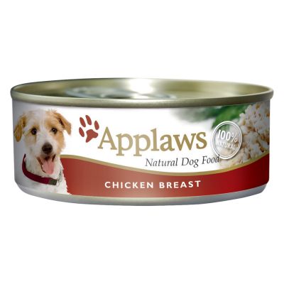 Applaws-koiranruoka 6 x 156 g - kana