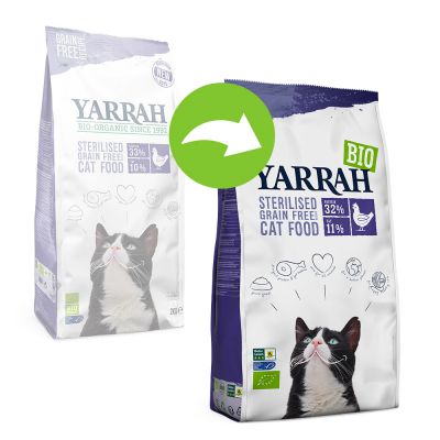 Yarrah Organic Sterilised, viljaton - 2 kg