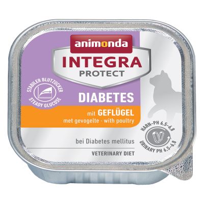 Animonda Integra Protect Adult Diabetes -rasiat - 6 x 100 g lohi