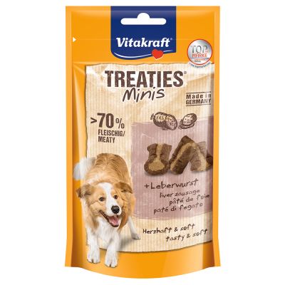 Vitakraft Treaties Bits Mini, maksamakkara - 48 g