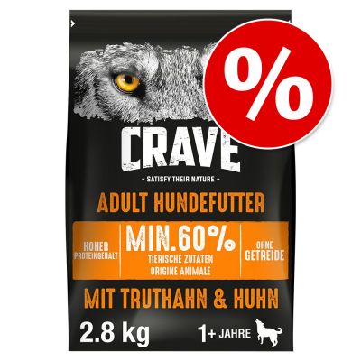 Crave Dog -kuivaruoka -20 % alennuksella! - Lamb & Beef (1 kg)