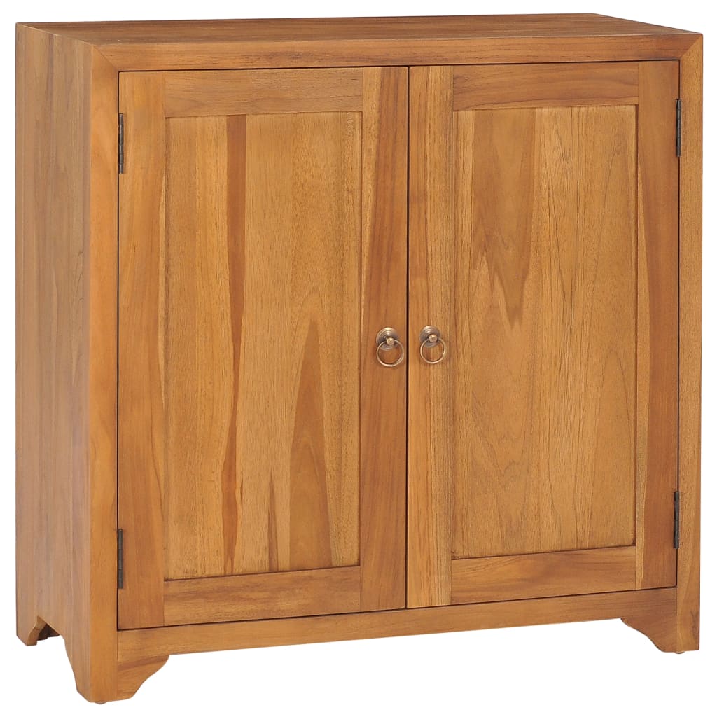 vidaXL Kaappi 70x30x70 cm täysi tiikki