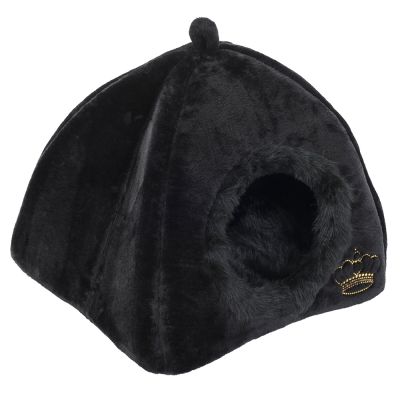 Royal Pet Black -lemmikinmaja - P 45 x L 45 x K 45 cm