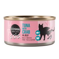 Cosma Asia hyytelössä 6 x 170 g - tonnikala & lahna