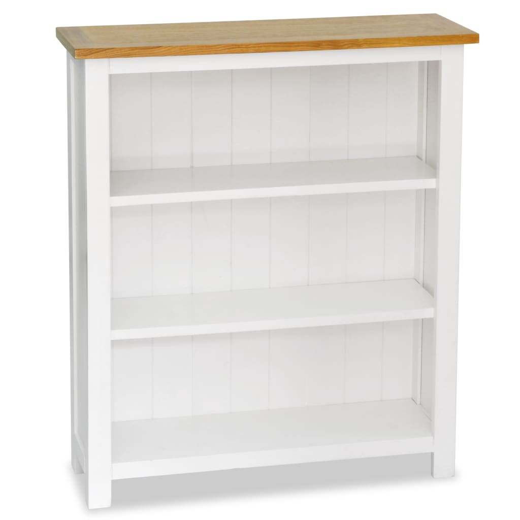 vidaXL Kirjahylly 3 tasoa 72x22,5x82 cm täystammi