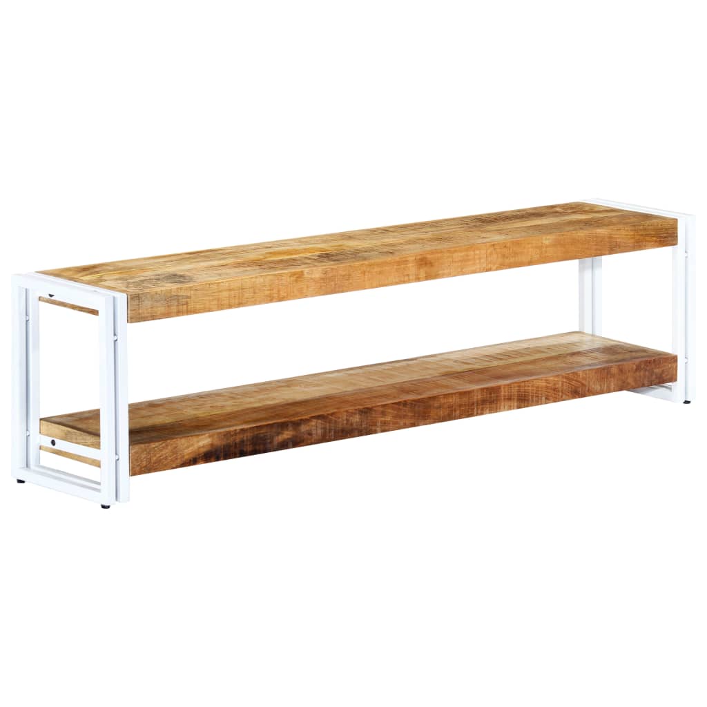 vidaXL TV-taso 150x30x40 cm täysi mangopuu