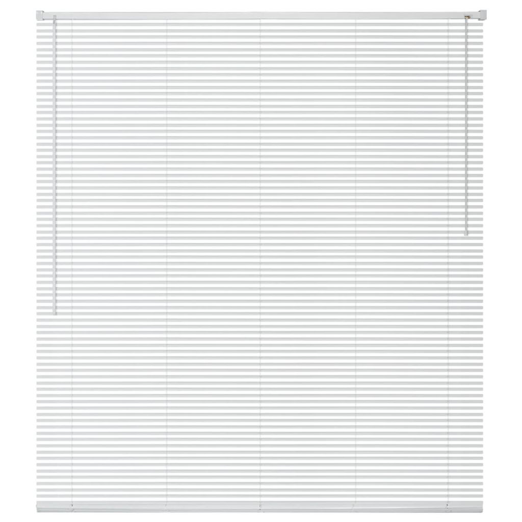 vidaXL Sälekaihtimet Alumiini 60x130 cm Valkoinen
