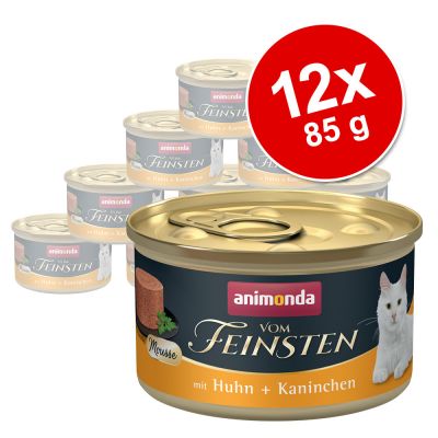 Animonda Vom Feinsten Adult 12 x 85 g - kalkkuna + fasaani
