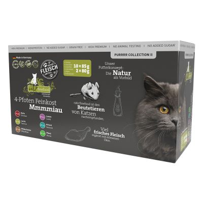catz finefood Purrrr Pouches -lajitelma - lajitelma I (12 x 85 g)