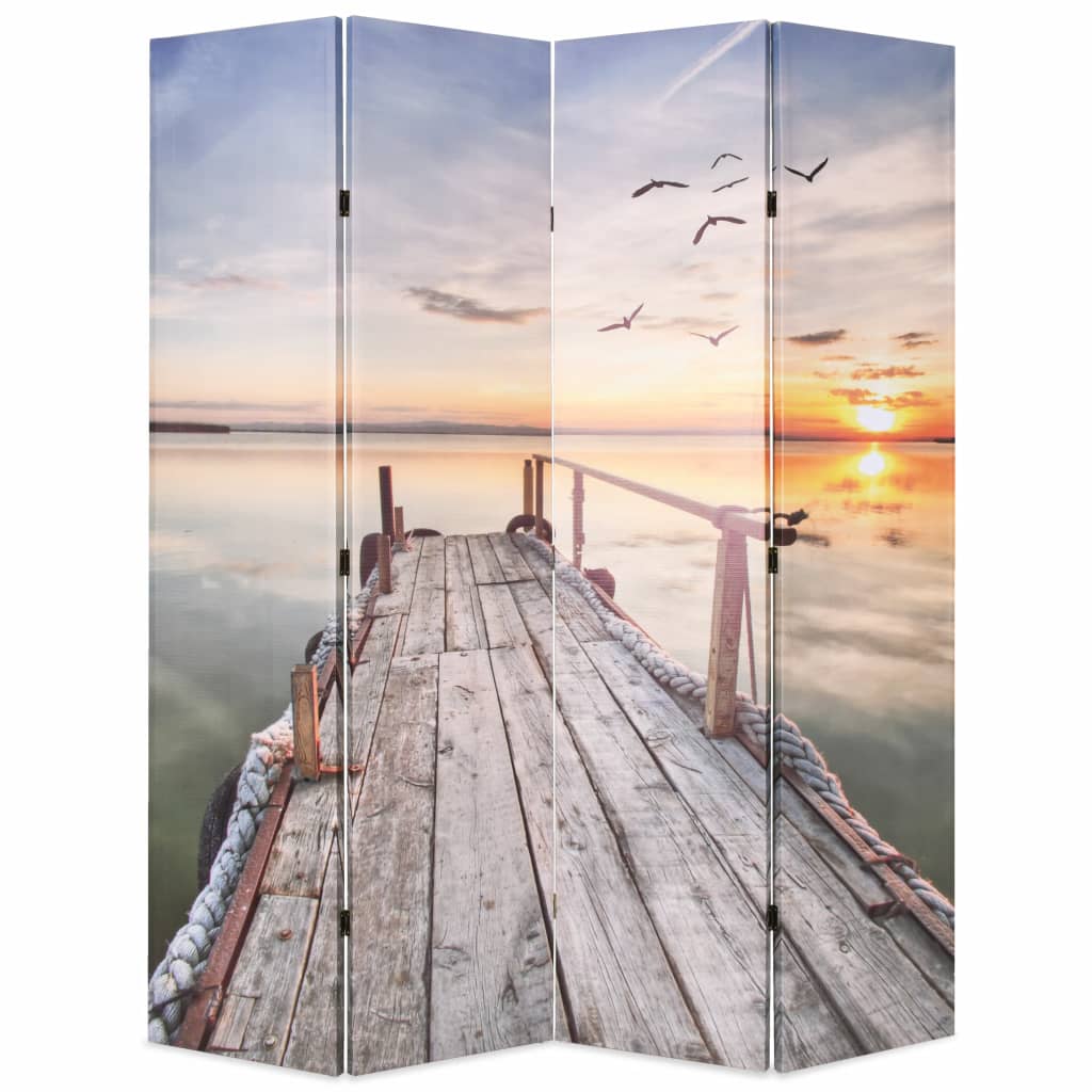 vidaXL Taitettava tilanjakaja järvi 160x170 cm