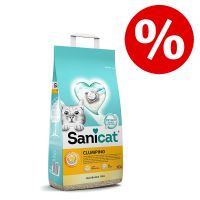 Paakkuuntuva Sanicat-kissanhiekka erikoishintaan! - Classic Lavendel ( 16 l )