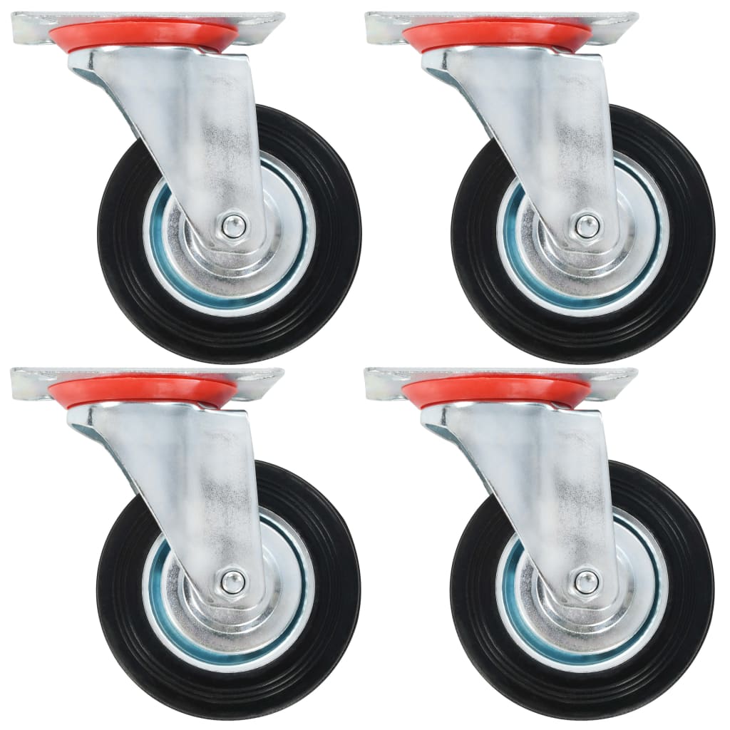vidaXL Rullapyörät 32 kpl 100 mm