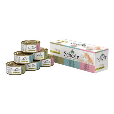 Schesir in Broth -purkkilajitelma 6 x 70 g - 3 makua