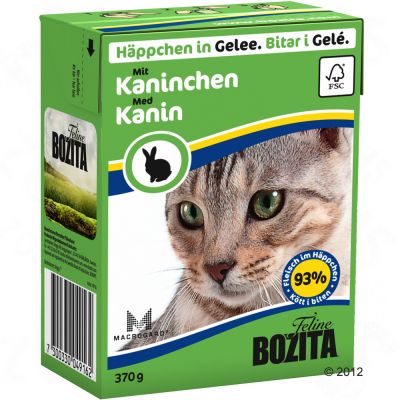Bozita Chunks in Jelly, 6 x 370 g - makrilli