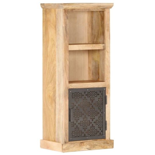 vidaXL Kaappi ovella 45x32x110 cm täysi mangopuu