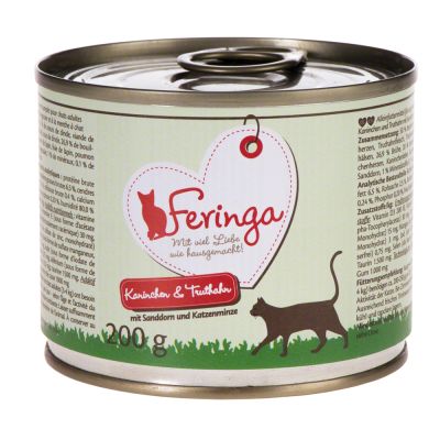 Feringa Classic Meat Menu, 6 x 200 g - lohi, kalkkuna, kesäkurpitsa & vesikrassi