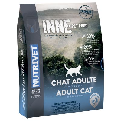 Nutrivet Inne Cat Adult Fish - säästöpakkaus: 2 x 6 kg