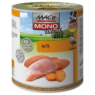 MAC's Mono Sensitive 6 x 800 g - kalkkuna