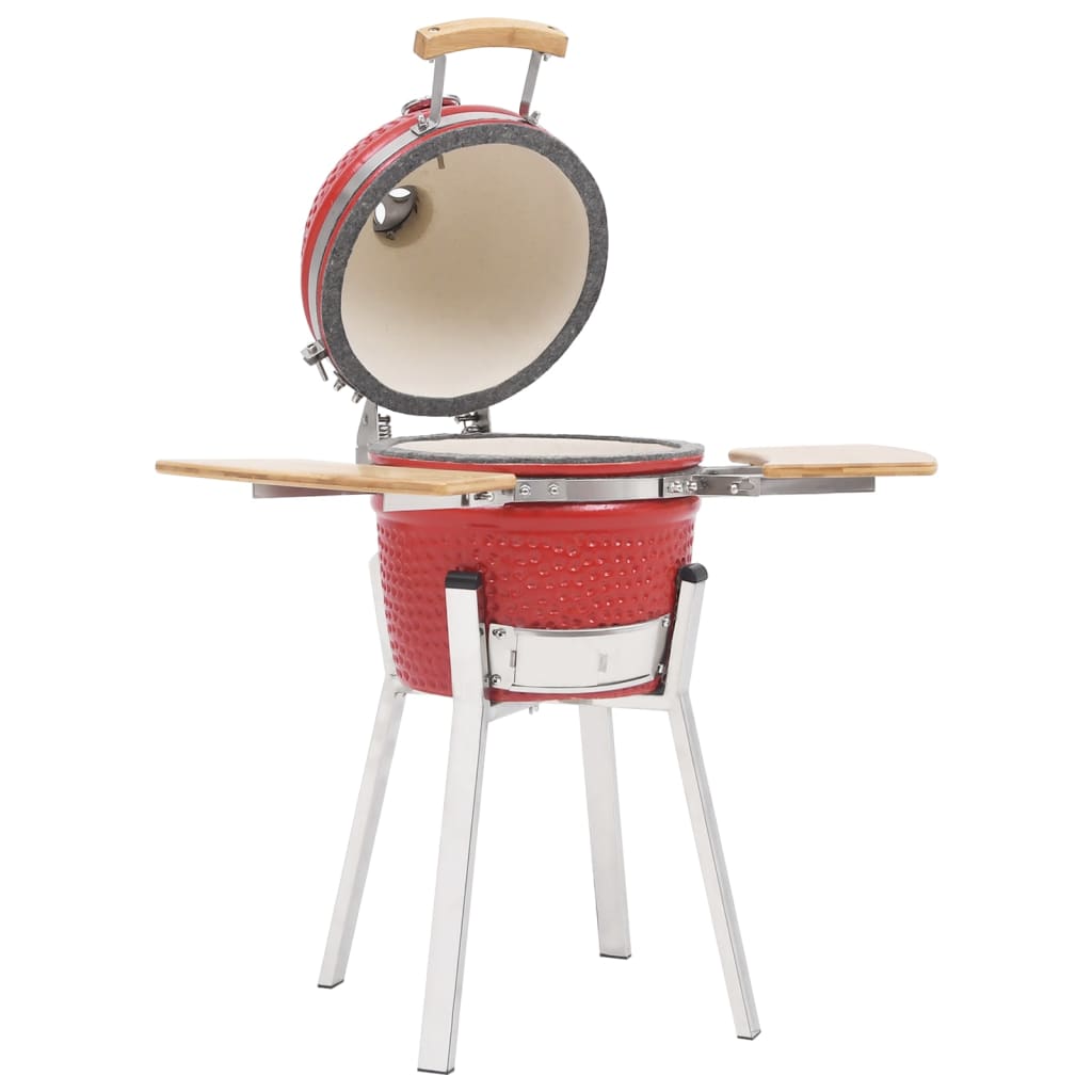 vidaXL Kamado grilli/savustin keramiikka 76 cm