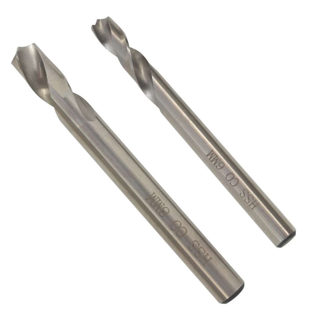 vidaXL 2-osainen Pistehitsauksen poranteräsarja 6/8 mm HSS