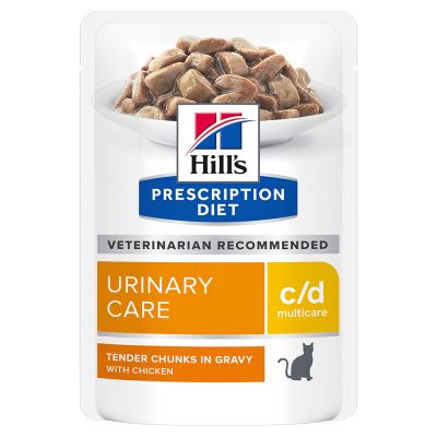 Hill's Prescription Diet Feline c/d Multicare Urinary Care - kana - 12 x 85 g