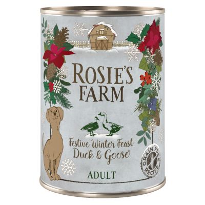 Rosie's Farm Winter Edition ankka & hanhi - 6 x 400 g
