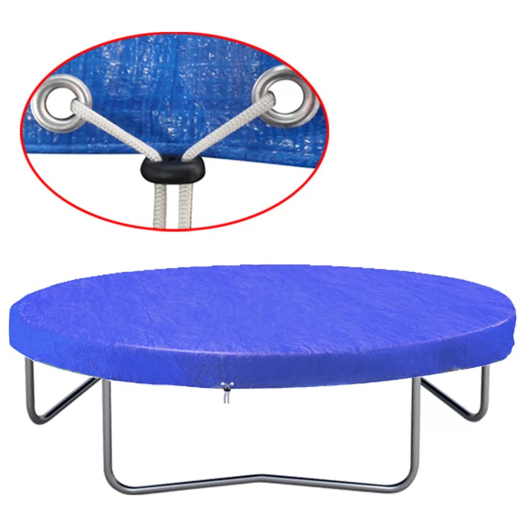 vidaXL Trampoliinin suoja PE 450-457 cm 90 g/m²