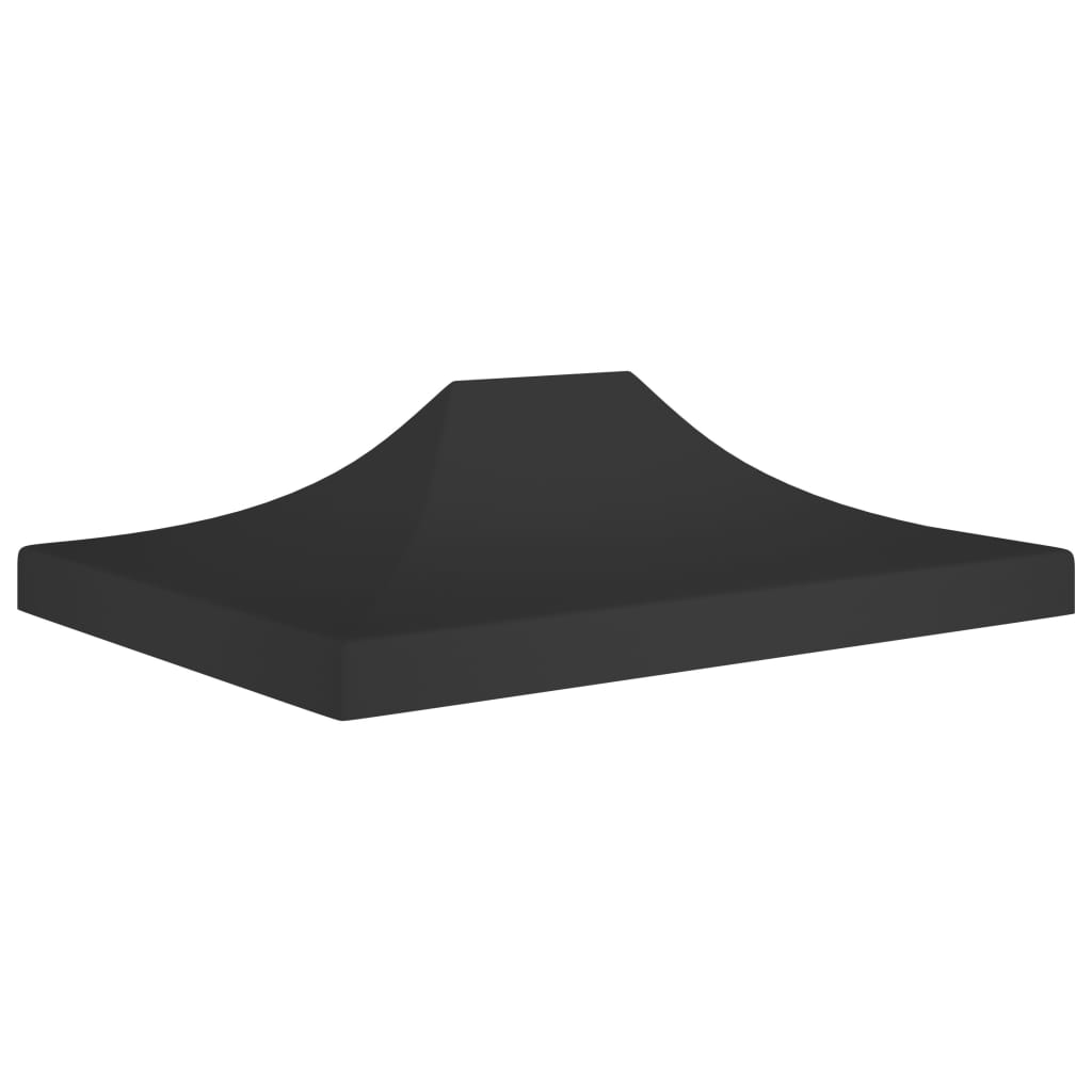 vidaXL Juhlateltan katto 4,5x3 m musta 270 g/m²