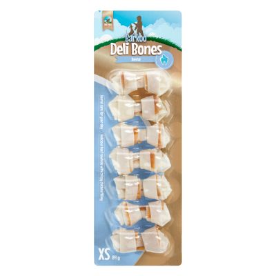 Barkoo Deli Bones Dental, solmittu - XS, 7 kpl, kukin 5 cm (84 g)