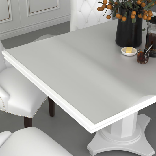 vidaXL Pöytäsuoja matta 140x90 cm 2 mm PVC