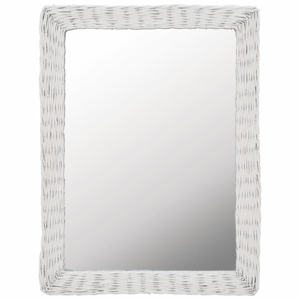 vidaXL Peili pajukehys 60x80 cm valkoinen