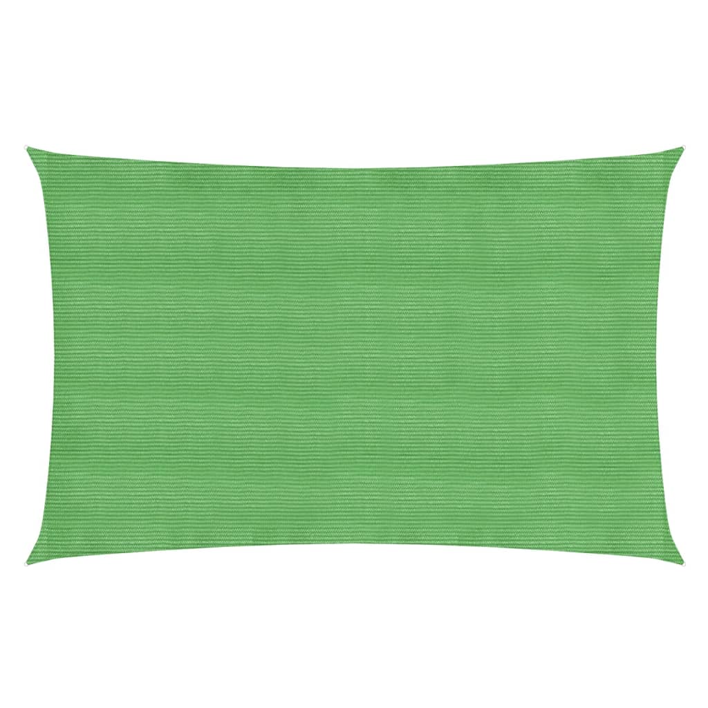 vidaXL Aurinkopurje 160 g/m² vaaleanvihreä 4x7 m HDPE