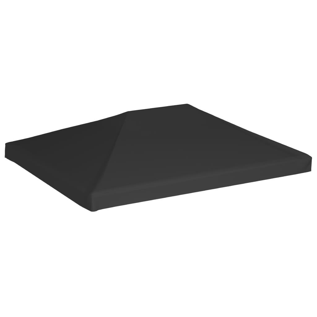 vidaXL Huvimajan katto 270 g /m² 4x3 m musta