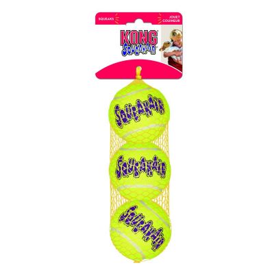 KONG SqueakAir Balls - 3 kpl, S: Ø 5 cm