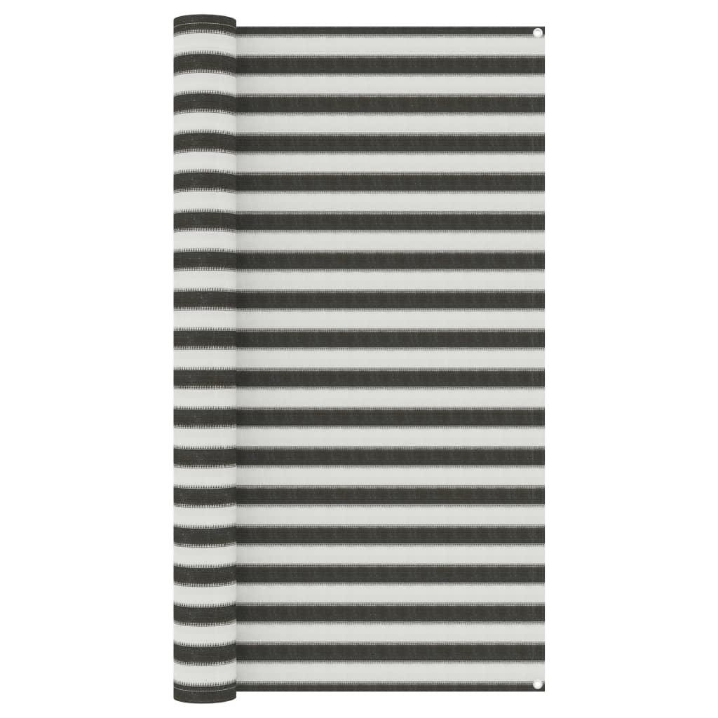 vidaXL Telttamatto 200x300 cm antrasiitti ja valkoinen