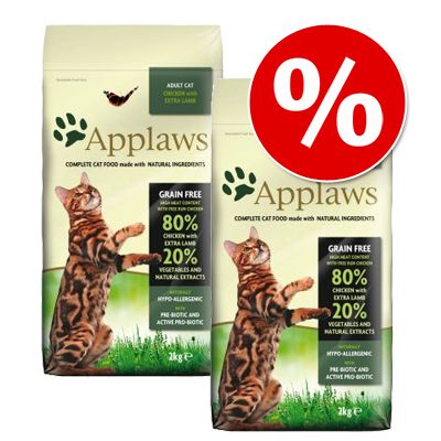 Applaws-säästöpakkaus, 2 x 2 kg / 1,8 kg - 2 kg Chicken + 2 kg Chicken & Salmon