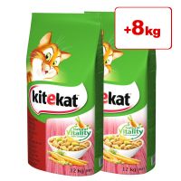 16 + 8 kg ! Kitekat Adult -kissanruoka - Fish & Vegetables