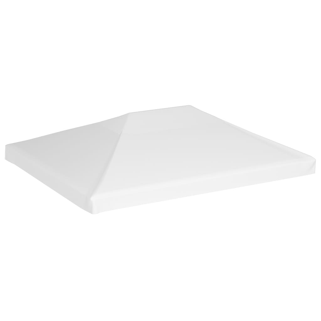 vidaXL Huvimajan katto 270 g /m² 4x3 m valkoinen