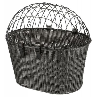 Trixie Front -pyöräilykori, polyrottinki - P 44 x L 34 x K 41 cm