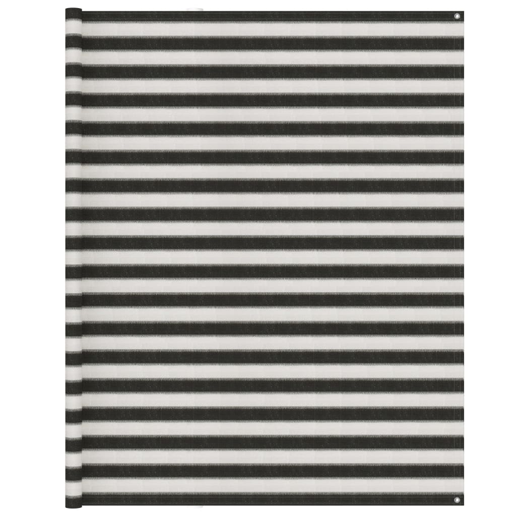 vidaXL Telttamatto 250x600 cm antrasiitti ja valkoinen
