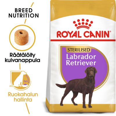 Royal Canin Breed Sterilised Labrador Retriever Adult - 12 kg