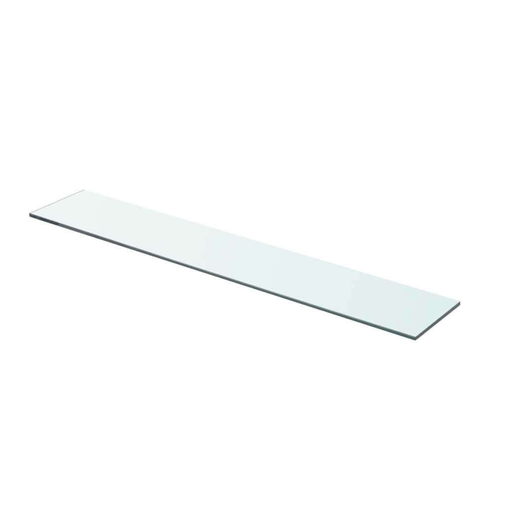 vidaXL Hyllypaneeli Kirkas Lasi 70x12 cm