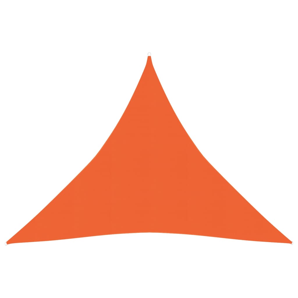 vidaXL Aurinkopurje 160 g/m² oranssi 3x3x3 m HDPE