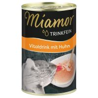 Miamor Trinkfein Vitaldrink - Kitten kana 24 x 135 ml