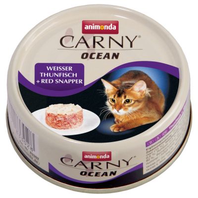 Animonda Carny Ocean 12 x 80 g - Ocean Mix II (4 makua)
