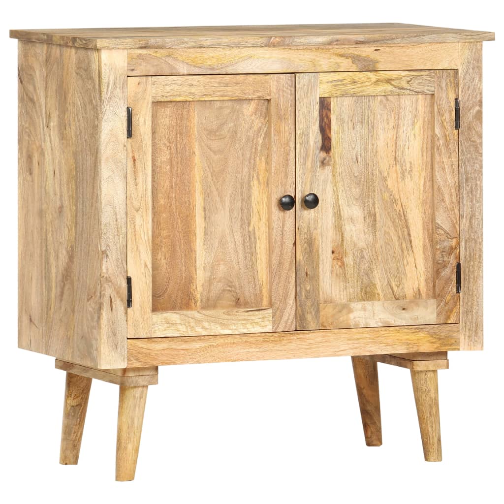 vidaXL Sivukaappi 75x35x75 cm täysi mangopuu