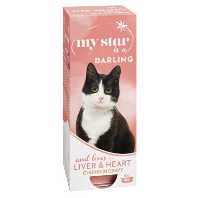 My Star is a Darling - maksa & sydän - 10 x 85 g