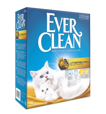 Ever Clean® Litterfree Paws -kissanhiekka - 10 l