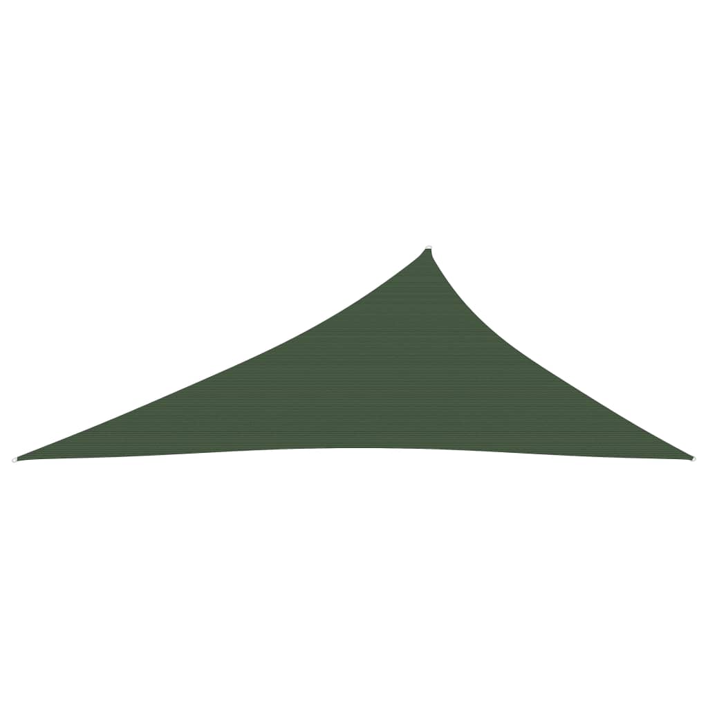 vidaXL Aurinkopurje 160 g/m² tummanvihreä 4x5x6,8 m HDPE